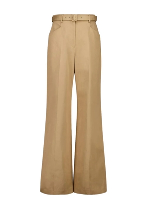 Gabriela Hearst belted wide-leg trousers - Neutrals