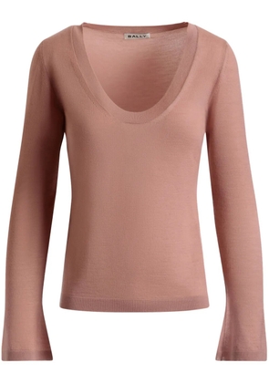 Bally fine-knit cashmere jumper - Pink