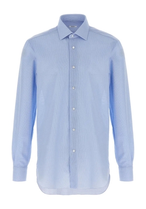 Barba cotton shirt - Blue