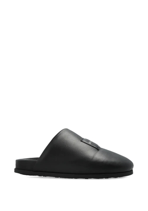 Givenchy leather slides - Black