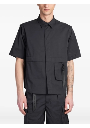 Alpha Industries pocket-detail short-sleeve shirt - Black