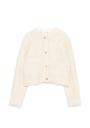 FRAME The Shag buttoned cardigan - Neutrals