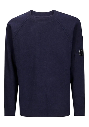 C.P. Company raglan-sleeve crew-neck sweater - Black