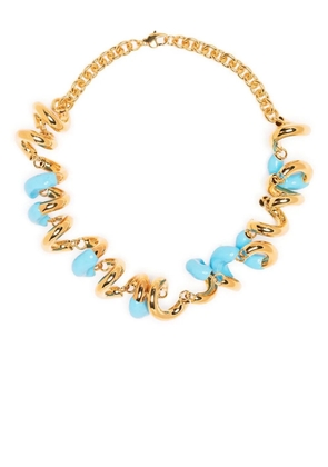 Sunnei Fusilio spiral-chain necklace - Gold