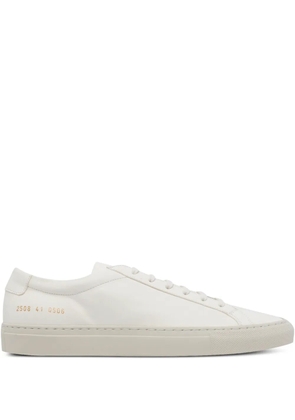 Common Projects round-toe leather sneakers - White