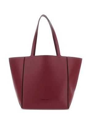 Michael Michael Kors large Jordi leather panel tote bag - Red