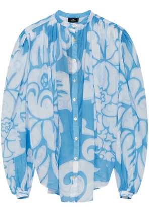 ETRO printed blouse - Blue