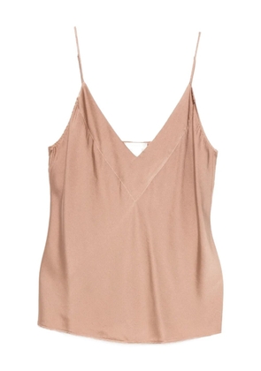 Forte Forte V-neck tank top - Pink