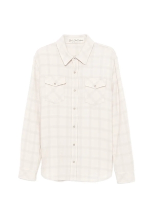 GOD'S TRUE CASHMERE Clarity Ombre cashmere shirt - Neutrals