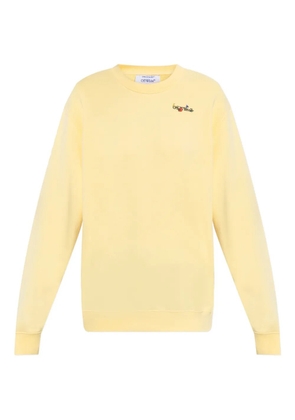 Off-White arrows-print crew-neck sweatshirt - Yellow