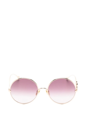 Chloé Eyewear round-shape sunglasses - Gold