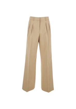 Moncler logo-patch trousers - Neutrals