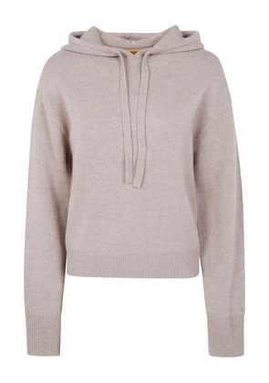Guest In Residence hooded cashmere jumper - Neutrals