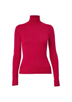 Carolina Herrera long-sleeve turtleneck sweater - Red