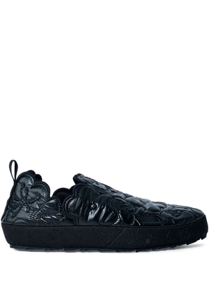 The North Face x Cecilie Bahnsen Hailey THERMOBALL™ Traction quilted slip-on sneakers - Black