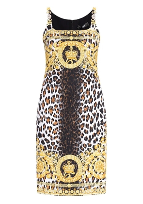 Versace Medusa-printed dress - Black