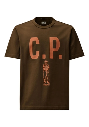 C.P. Company logo-print T-shirt - Green