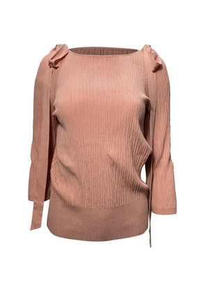 CHANEL Pre-Owned bow-detail blouse - Pink