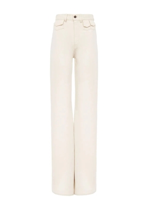 Chloé straight-leg cotton jeans - Neutrals