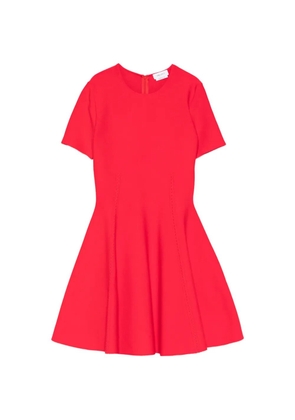 Alexander McQueen short-sleeve mini dress - Red
