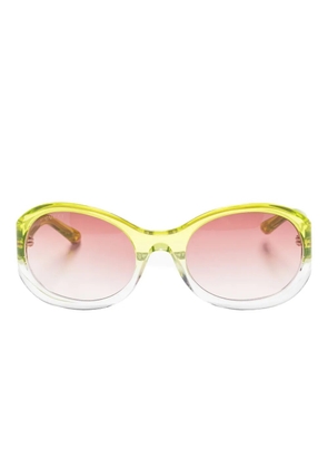 Gucci Eyewear round-frame sunglasses - Green