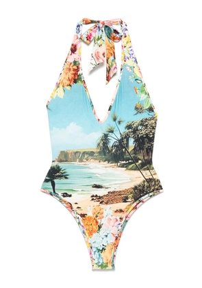 Camilla Bathing Bombshell swimsuit - Blue