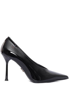 Sergio Levantesi 100mm Moderna56 leather pumps - Black