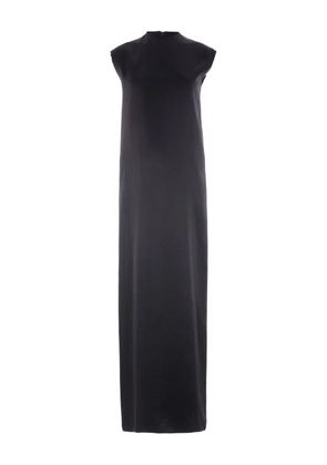 Balenciaga sleeveless raw-edge dress - Black
