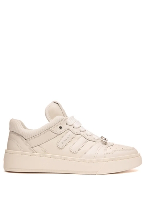 Bally Raise logo-print sneakers - White
