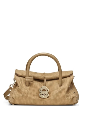 Zanellato small Dotta leather shoulder bag - Neutrals