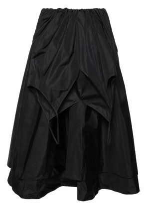 ALAINPAUL Pina layered midi skirt - Black