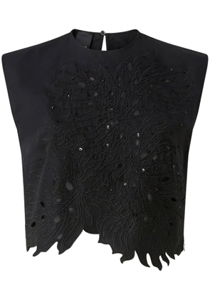 PINKO embroidered top - Black