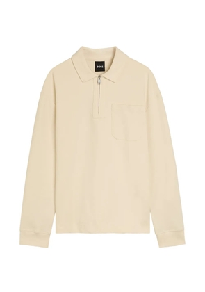 BOSS chest-pocket polo shirt - Neutrals
