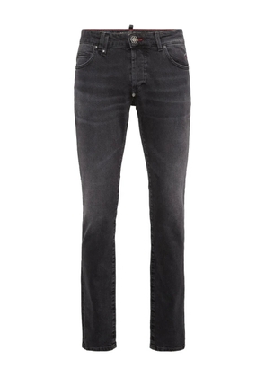 Philipp Plein monogram-skull jeans - Grey