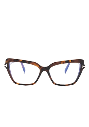 TOM FORD Eyewear cat-eye glasses - Brown