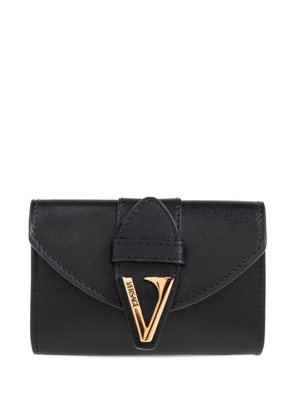 Versace leather wallet - Black