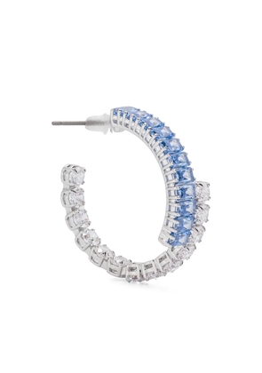 Swarovski Matrix hoop earrings - Silver
