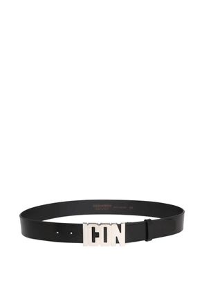 DSQUARED2 Icon-plaque belt - Black
