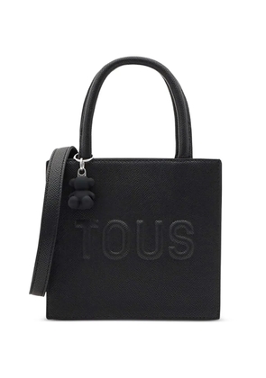 TOUS mini Cube embossed tote bag - Black
