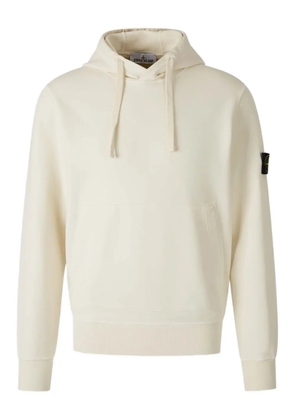 Stone Island hooded patch sweatshirt - Neutrals