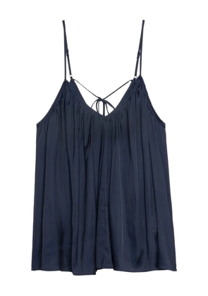 Zadig&Voltaire Cym satin top - Blue