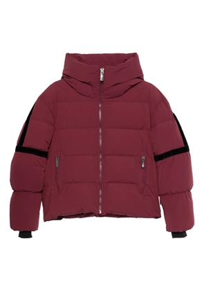 Fusalp Barsy II quilted velvet-paneled ski jacket - Red