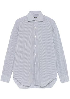 Barba striped shirt - Blue