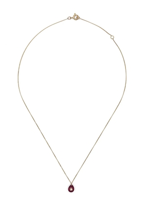 Pascale Monvoisin 9kt yellow gold Orso diamond and ruby necklace