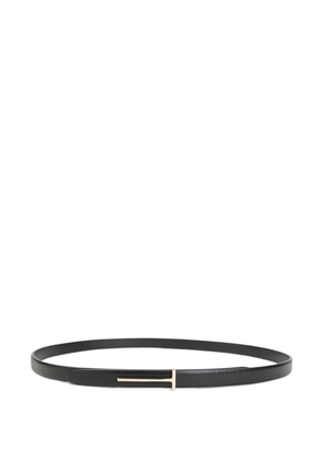 TOM FORD T-bar leather belt - Black