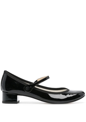 Repetto Lio Mary Jane 35mm leather pumps - Black
