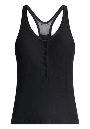 TOM FORD ribbed jersey tank top - Black