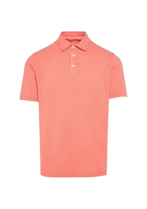 Fedeli North buttoned polo shirt - Red