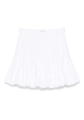 SANDRO cotton mini skirt - White