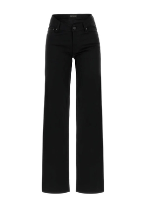Balenciaga curved waist jeans - Black